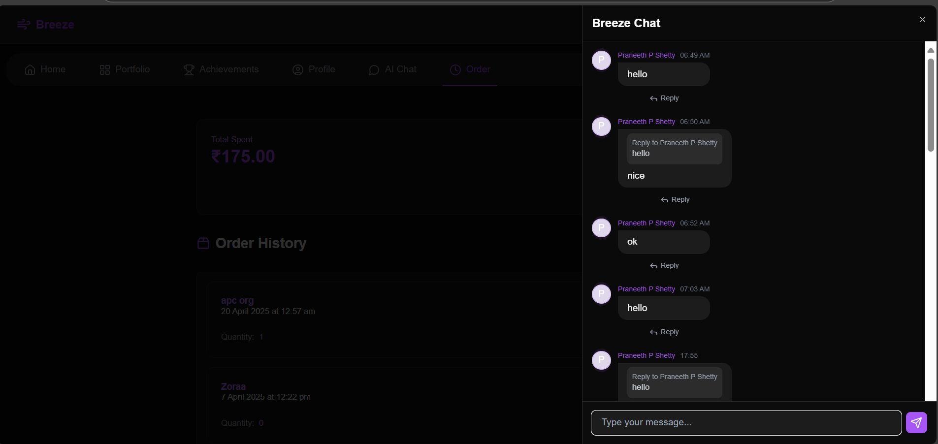 Community Chat