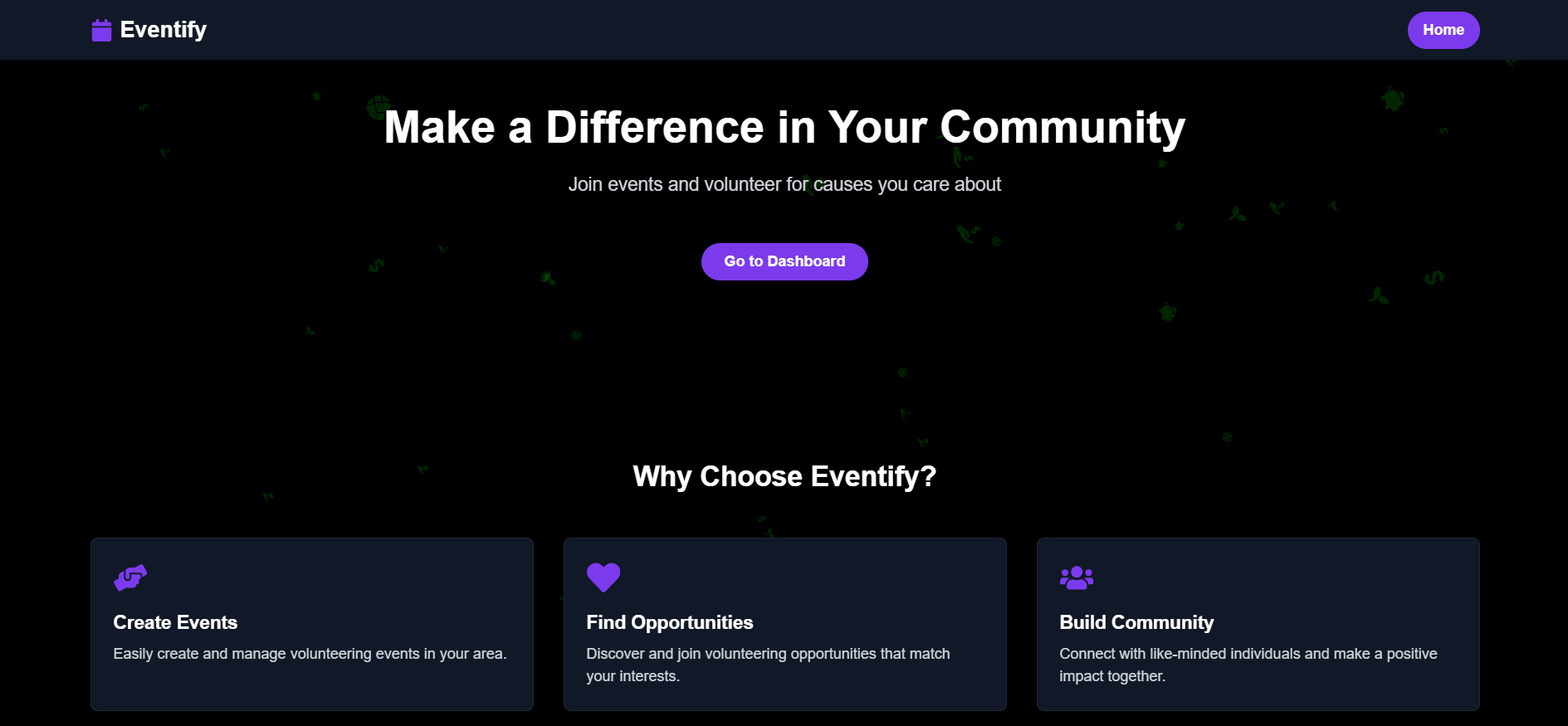 Eventify - Connecting NGOs with Volunteers