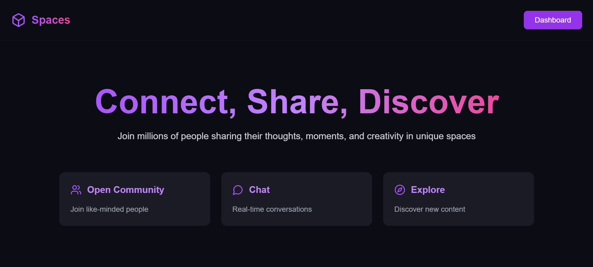 Spaces Platform